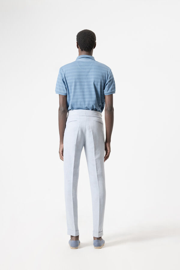 PuroEGO Cal&ccedil;a gurkha clara Azul