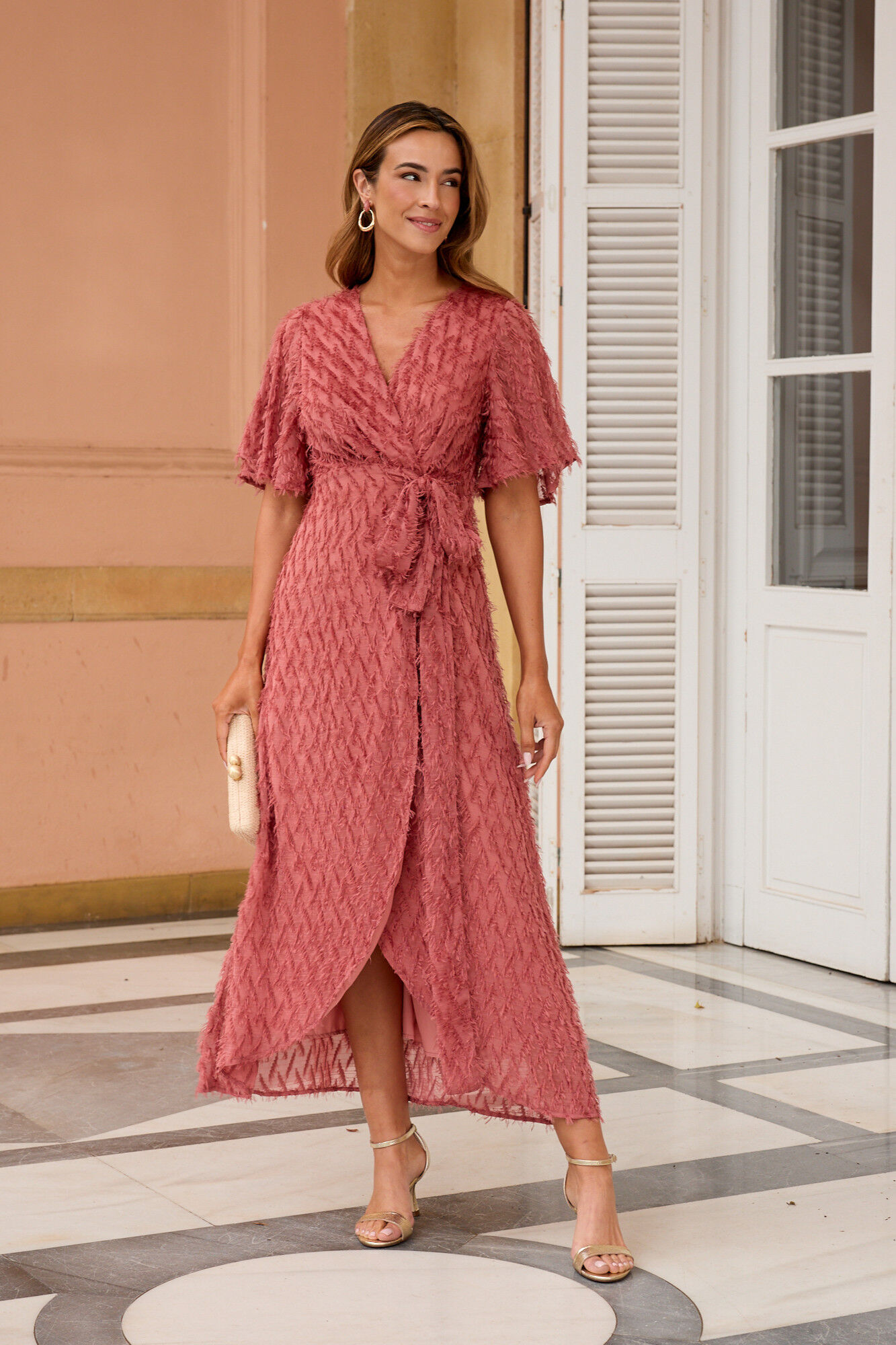 Pol&iacute;n Et Moi Vestido de convidada Marta