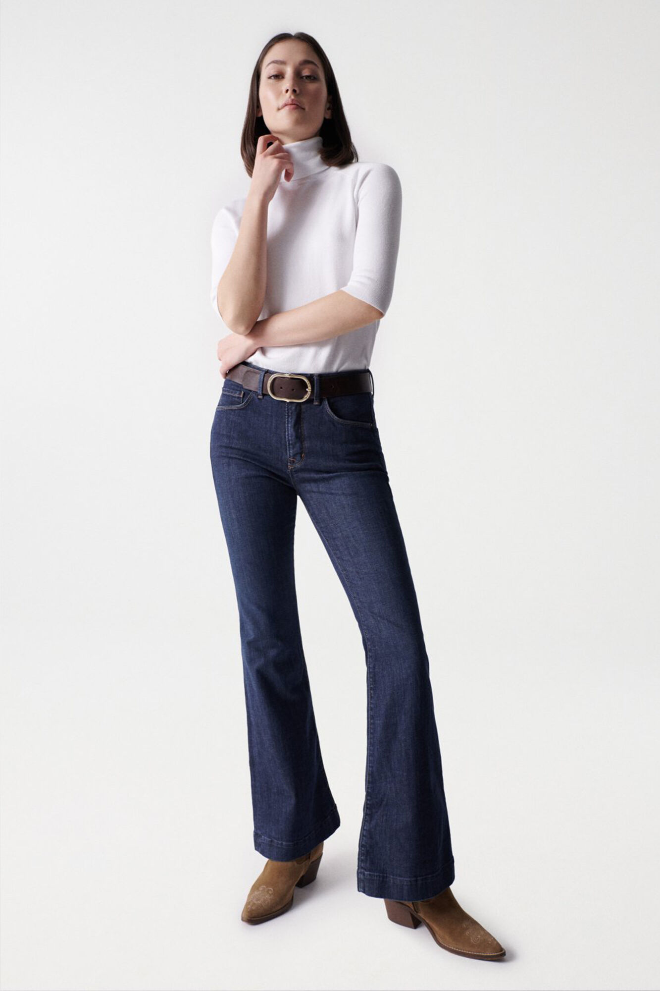 Salsa Jeans Vaqueros faith push in flare