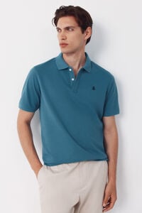 Cortefiel Piqu&eacute; basic polo shirt