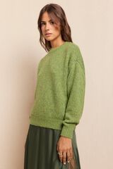 Slowlove Jersey básico Verde