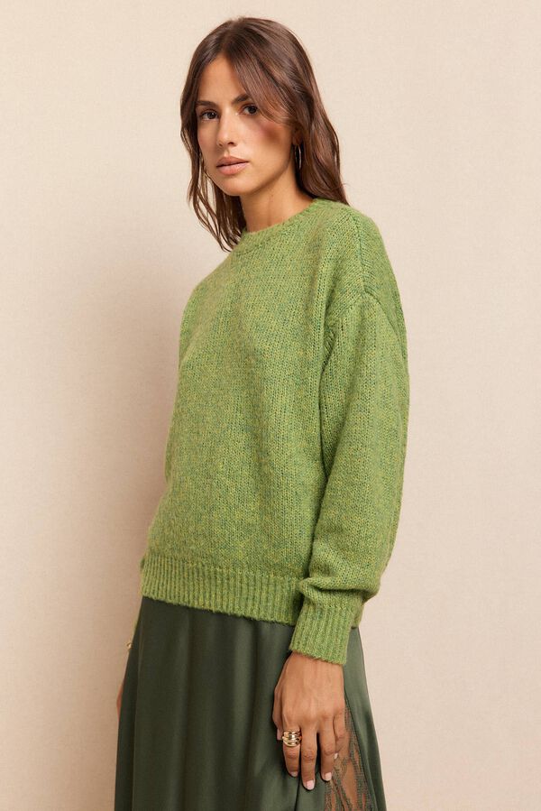 Slowlove Jersey básico Verde