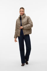 Vero Moda Casaco acolchoada feminina Castanho