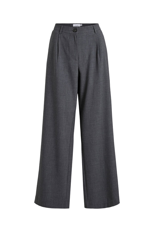 Vila Cal&ccedil;a wide leg Cinzento
