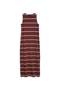 Vero Moda Vestido midi decote redondo