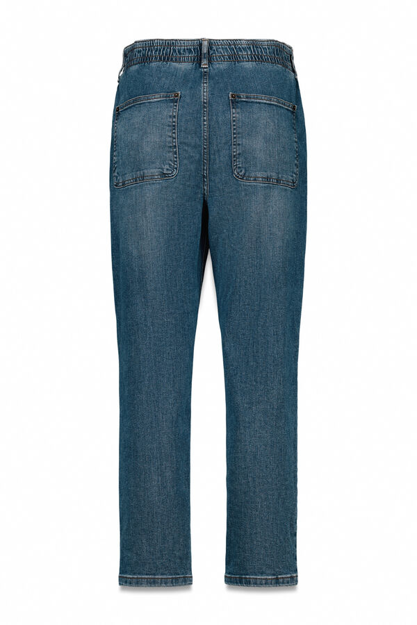 Cortefiel Jeans Easy fit Ecru