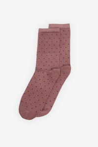 Cortefiel Long mini polka-dots sock