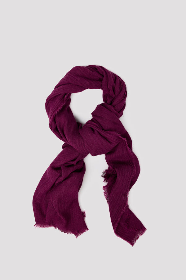 Cortefiel Plain scarf Lilac