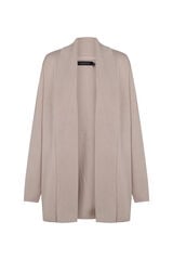 Cortefiel Chaqueta cuello chal Beige