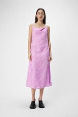 Object Vestido de alças midi  Roxo