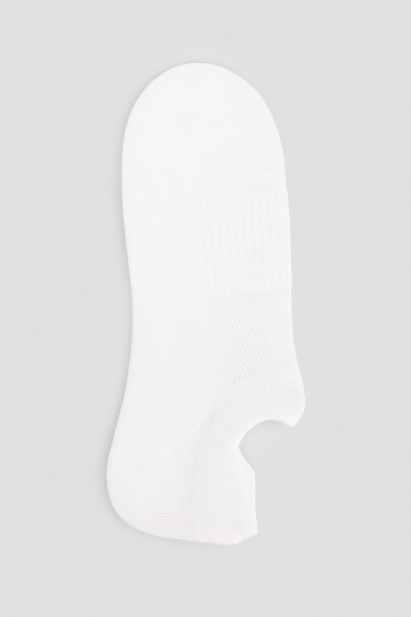 Cortefiel Ankle sock with COOLMAX® White