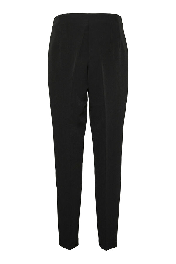 Vero Moda Pantalón largo de vestir Negro
