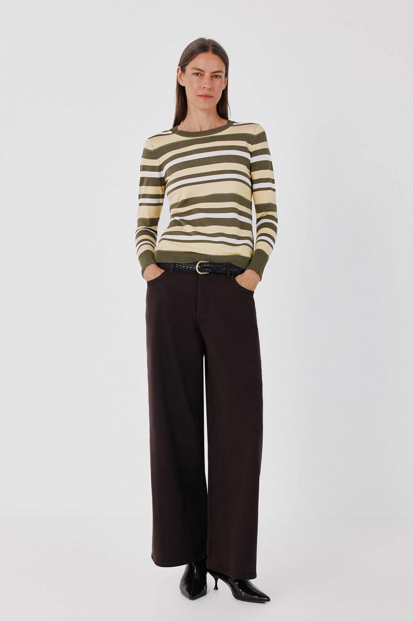 Cortefiel Multicoloured striped jumper