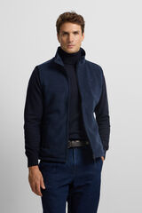 Silbon Colete de polar cl&aacute;ssico Azul