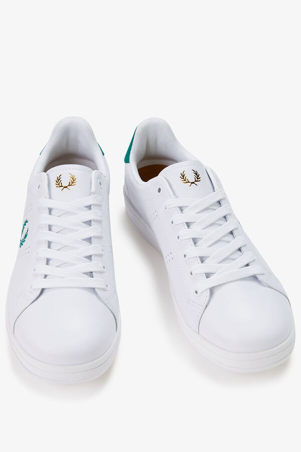 Fred Perry Sapatilhas B721 pele Branco