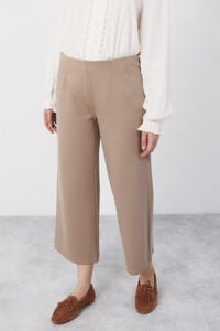 Cortefiel Wide jersey-knit trousers