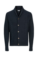 Cortefiel Shawl neck cardigan Navy