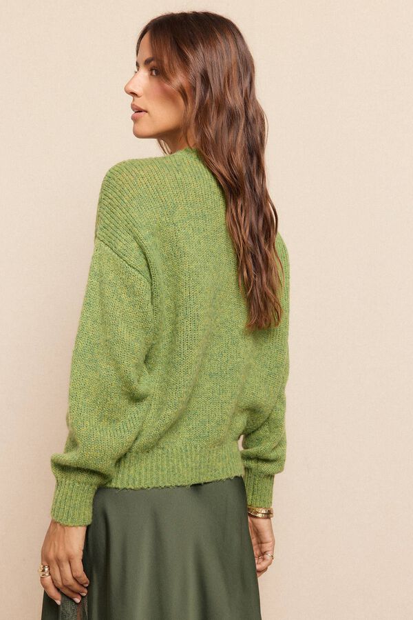 Slowlove Jersey básico Verde