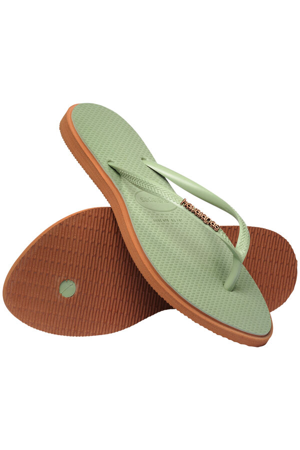 Havaianas Sand&aacute;lia Slim Point Verde