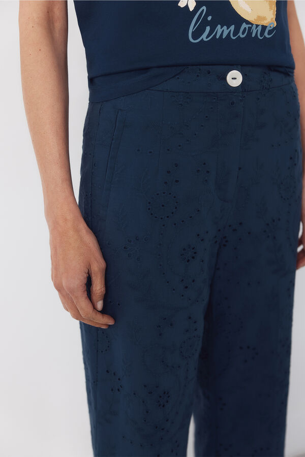Cortefiel Sangalo trousers Navy