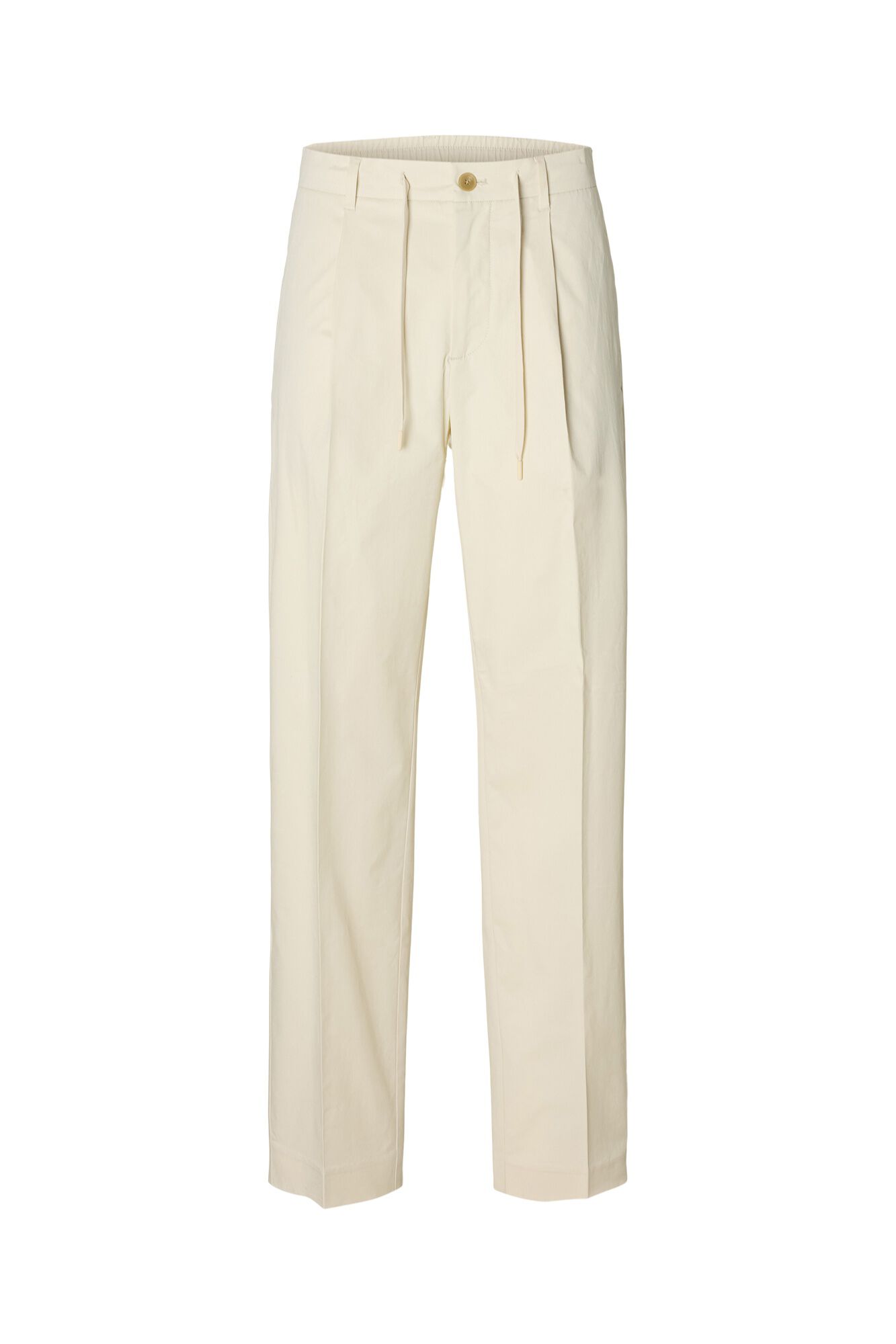 Selected Cal&ccedil;a casual com pregas