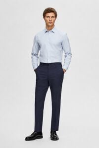 Selected Pantal&oacute;n de traje Slim Fit confeccionado con materiales reciclados