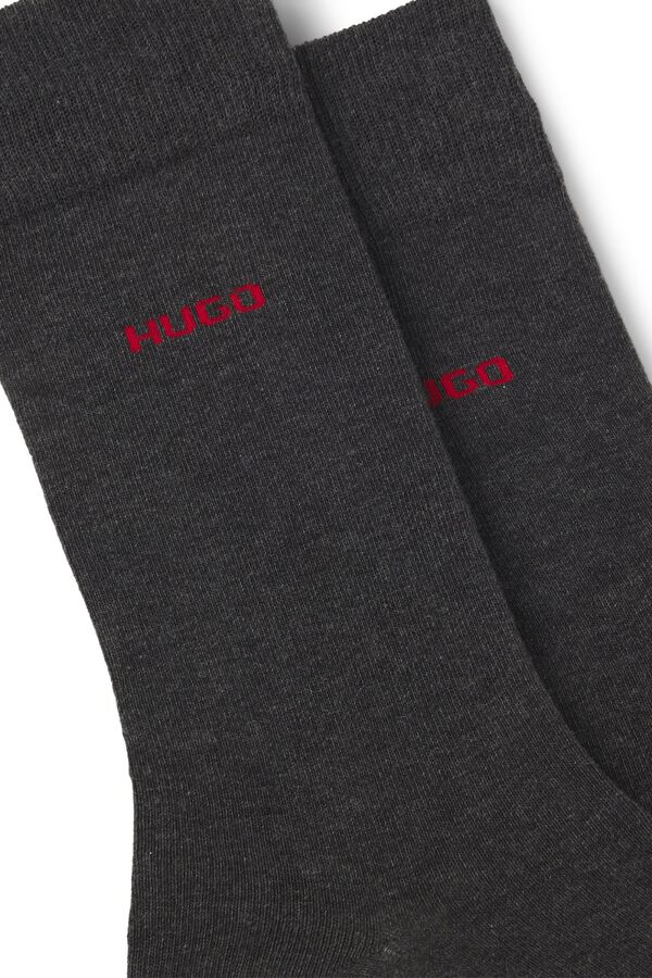 HUGO Pack 2 socks Dark grey