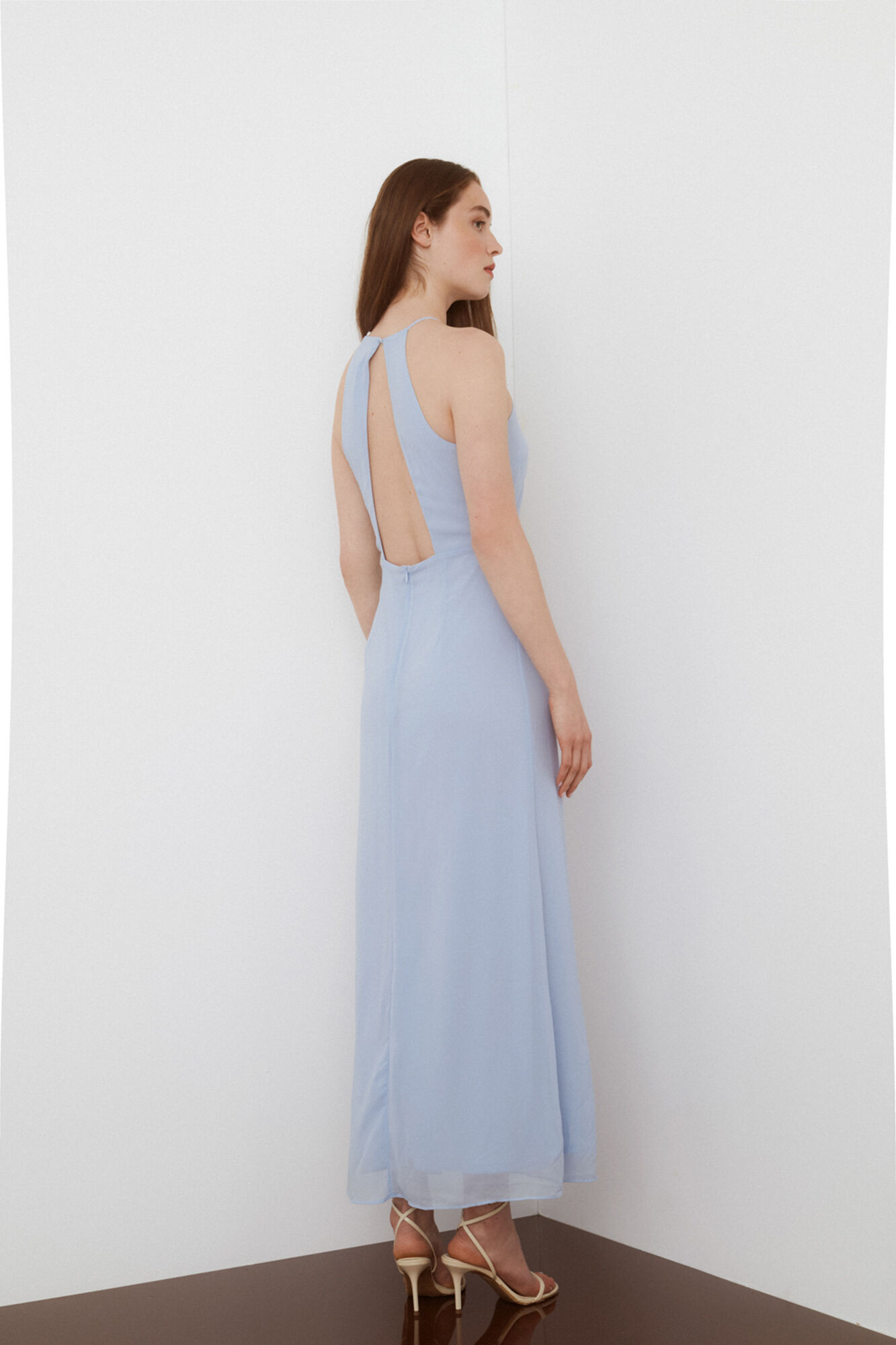 Vila Vestido gola halter