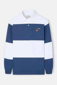 Silbon Polo de rugby riscas clássica