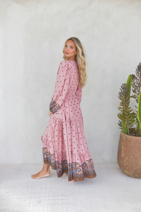 Jaase Vestido comprido Teresa Subiu