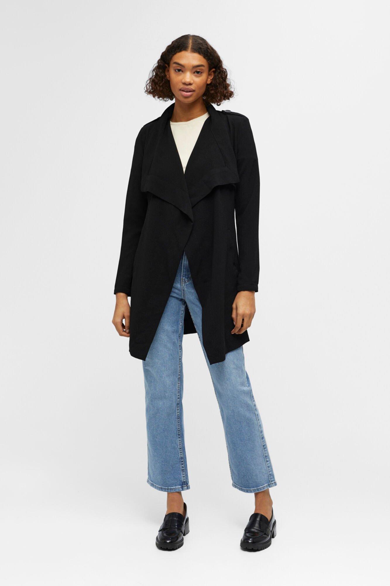 Belted jacket Women s jackets Cortefiel