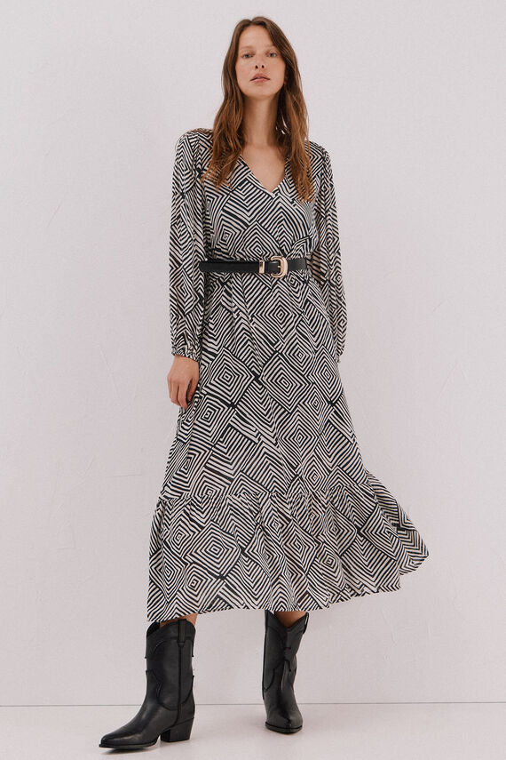 Vestido estampado