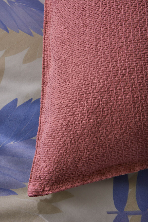 Cortefiel Melisa Pink Square Cushion 55x55 cm Pink