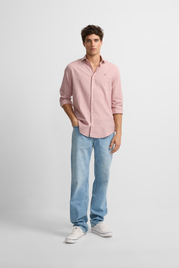 Silbon Camisa esportiva macia Vermelho