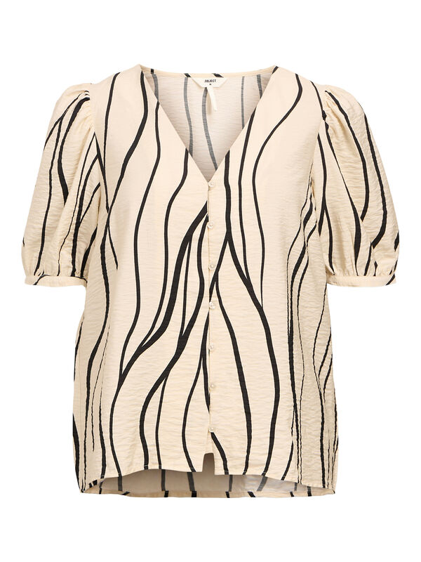 Object Blusa estampada Cinzento