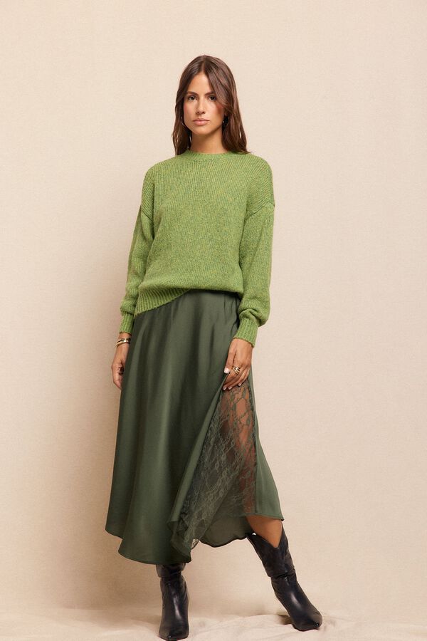 Slowlove Jersey básico Verde