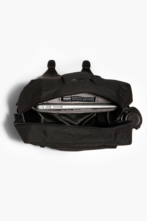 Cortefiel L-Pack Standard Issue backpack Black