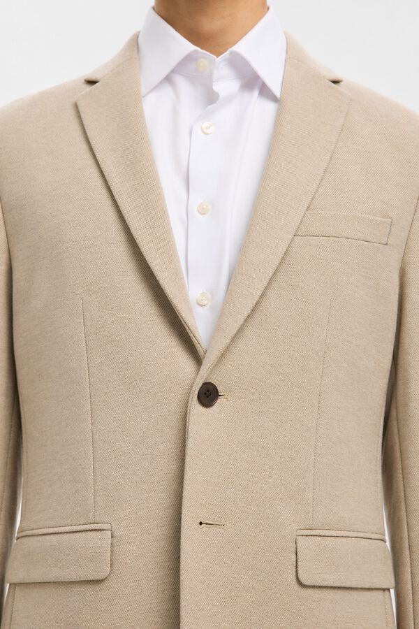 Selected Blazer Slim Fit Tostado