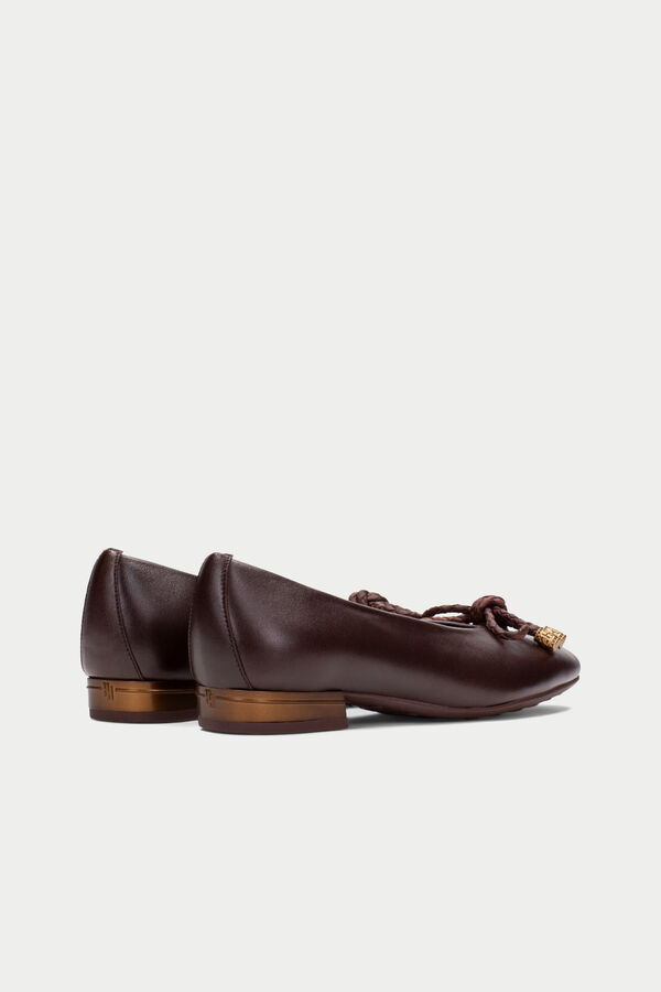Hispanitas Sabrinas Oslo com detalhe tubular Castanho