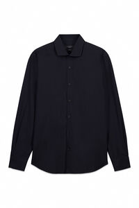 Cortefiel Slim fit easy-iron ottoman dress shirt