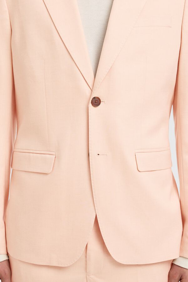 Selected Casaco de viscose com aba Subiu