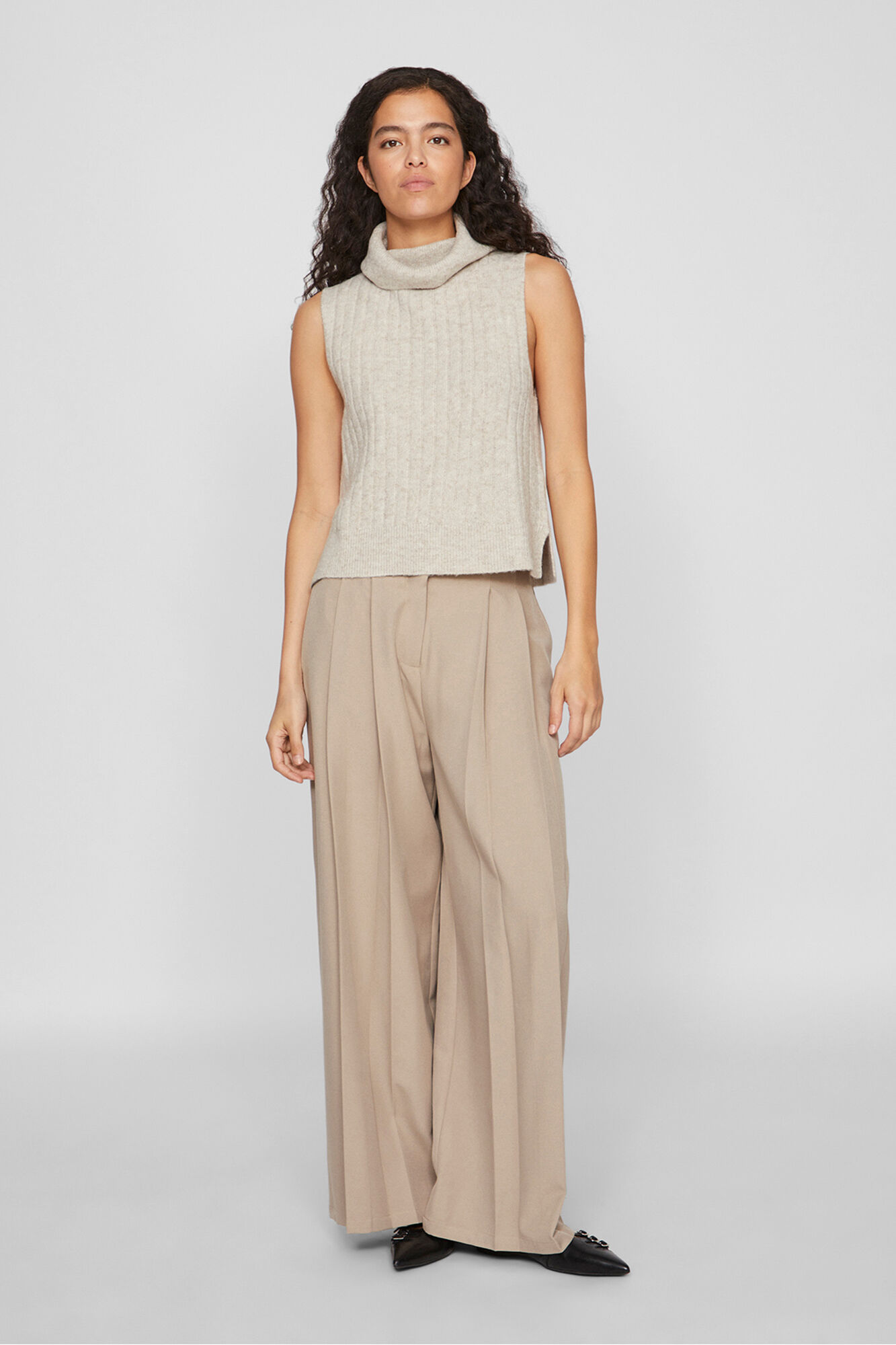 Vila Colete de gola malha