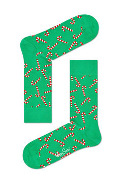 Cortefiel Calcetines Caramelos De Navidad Verde