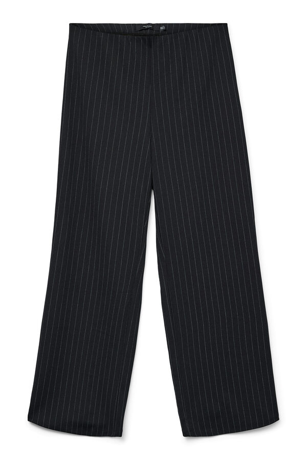 Vero Moda Curve Calça compridas de perna larga Curve  Cinzento