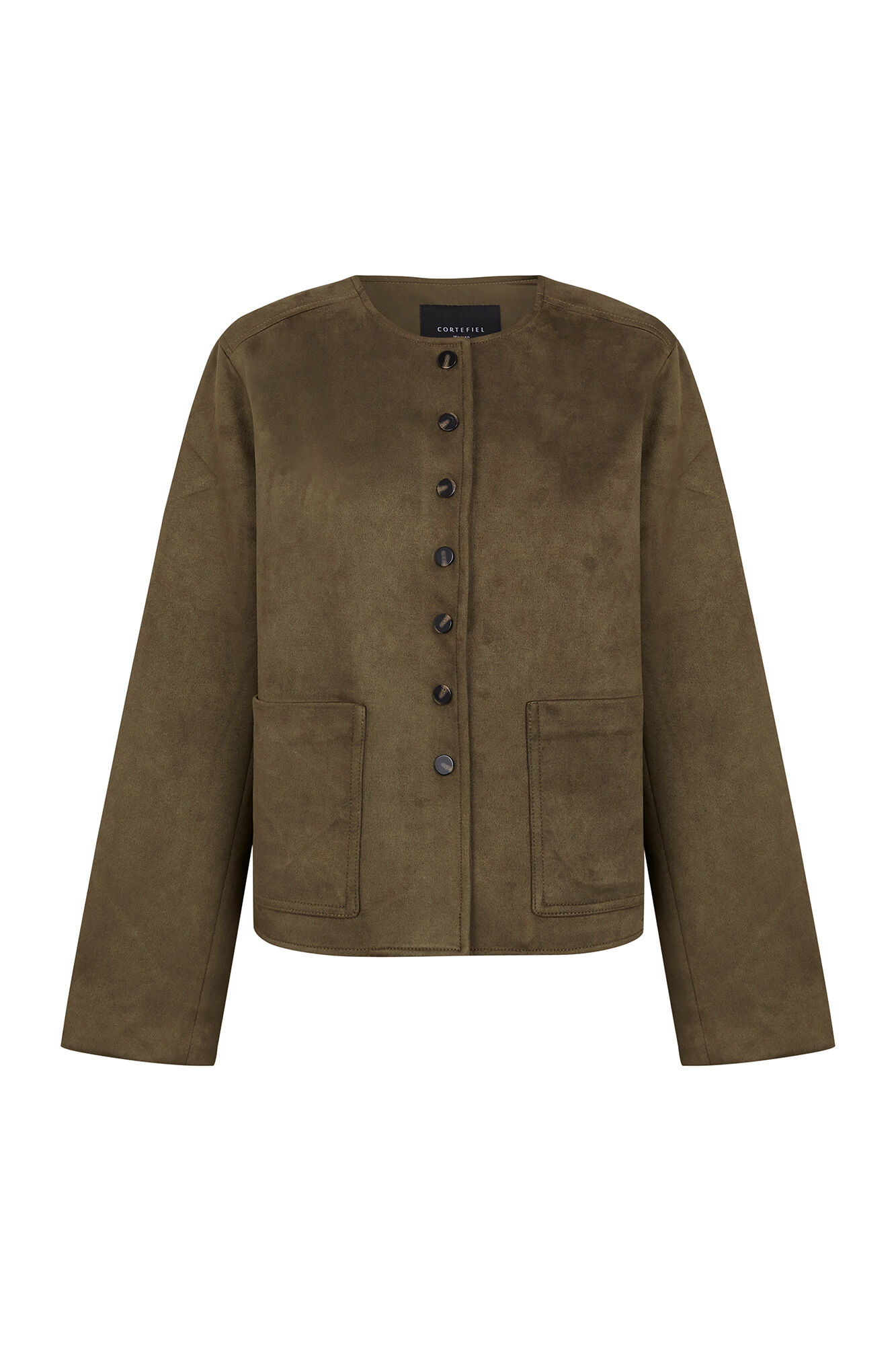 Cortefiel Faux suede jacket