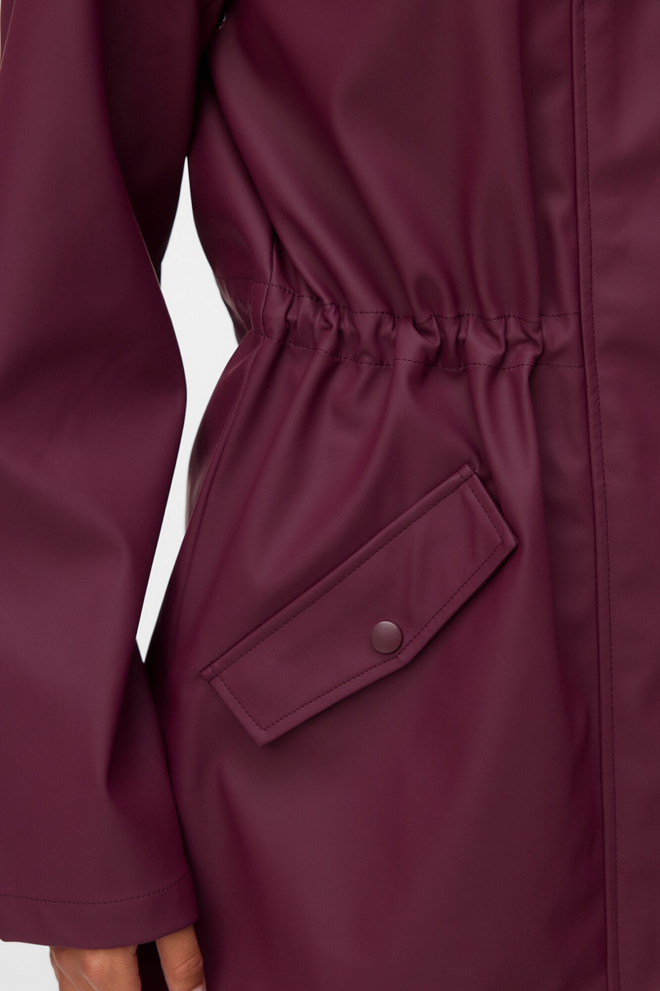 Vero Moda Adjustable hood raincoat