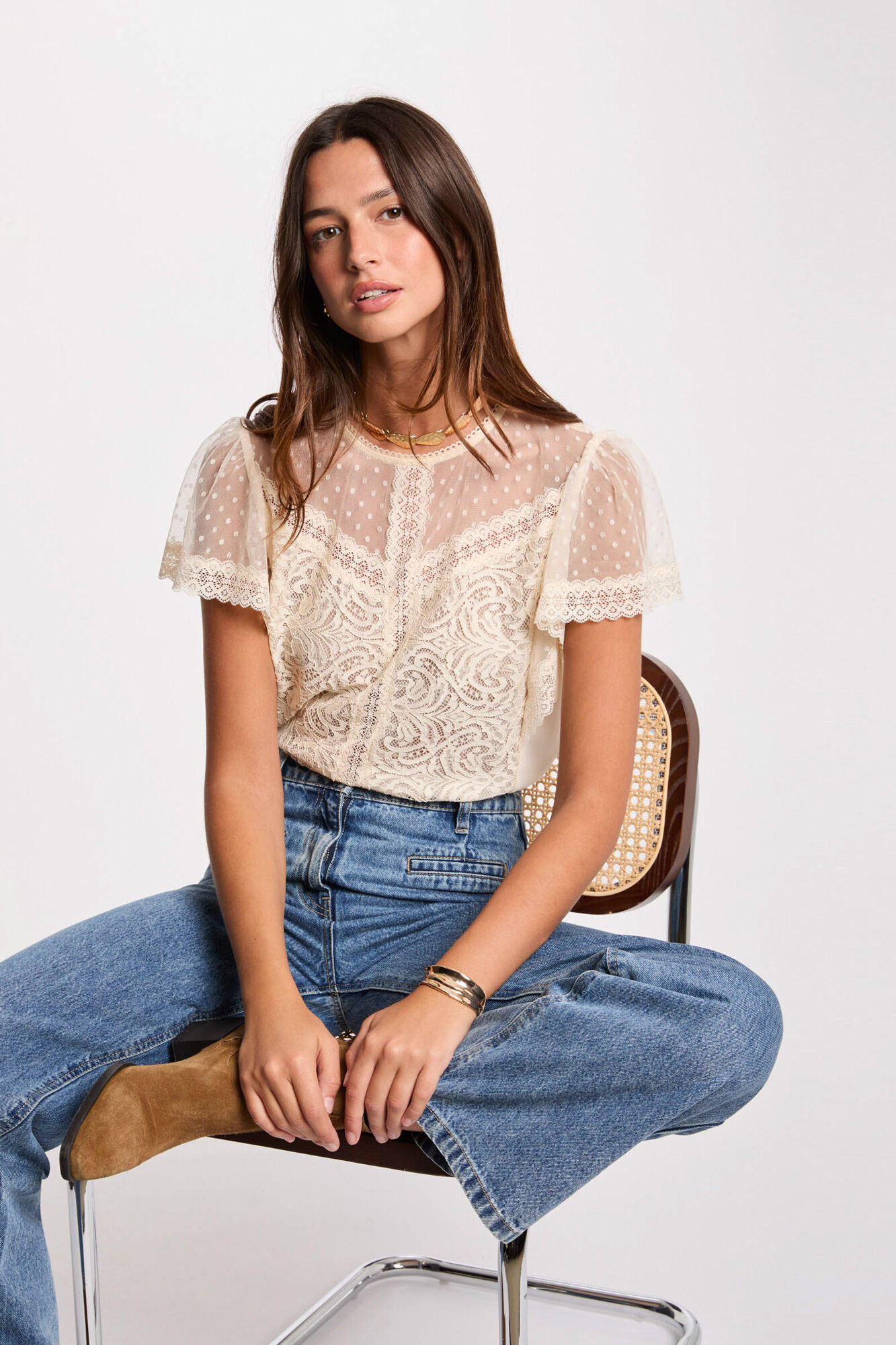 Morgan T-shirt de manga curta