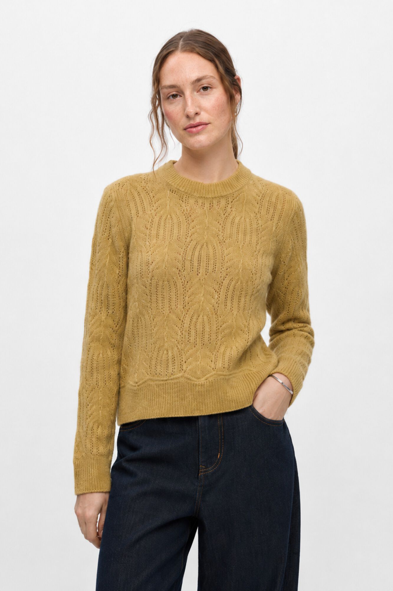 Object Camisola de malha rendada