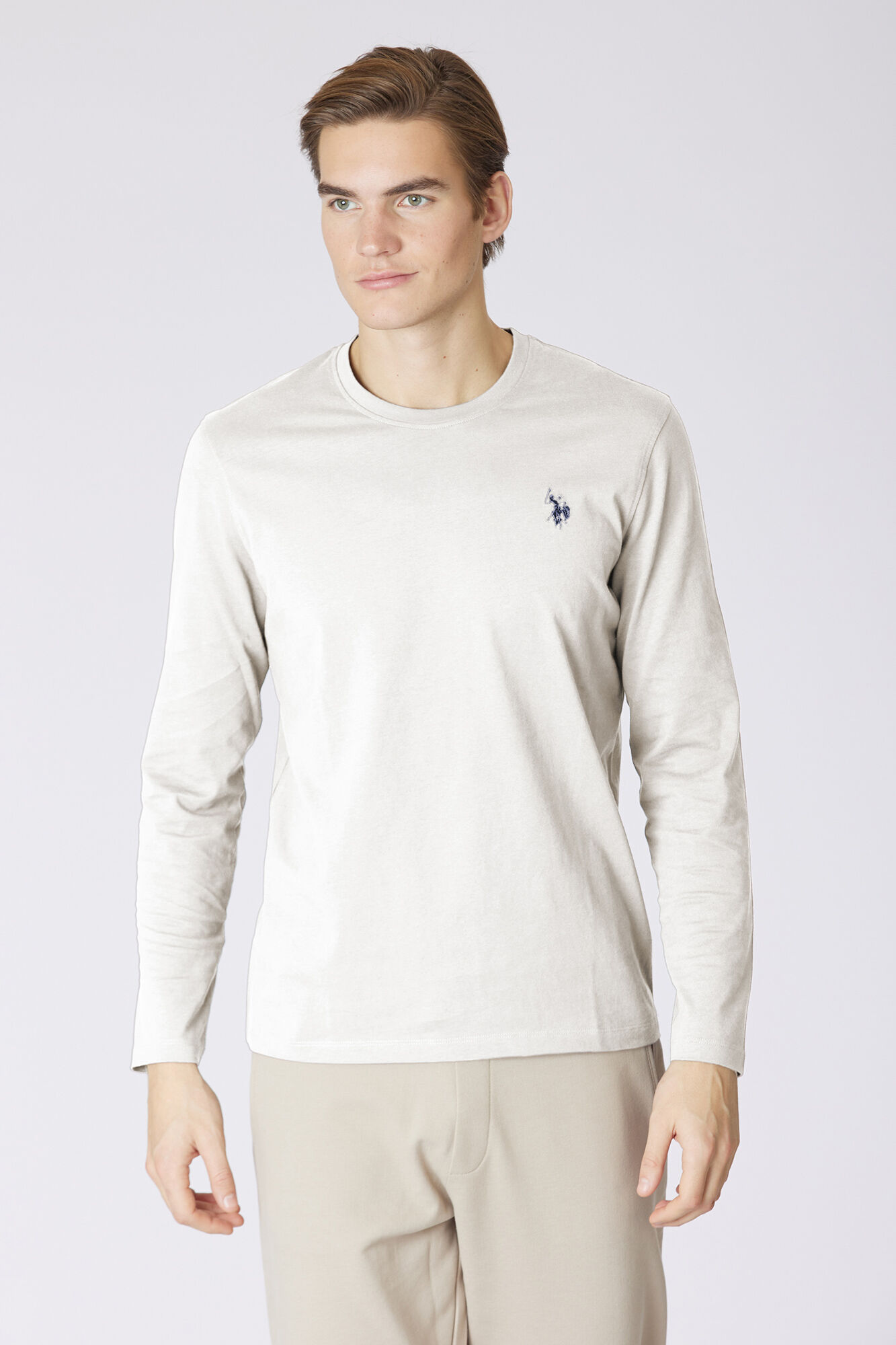 Us Polo T-shirt manga manga Joel