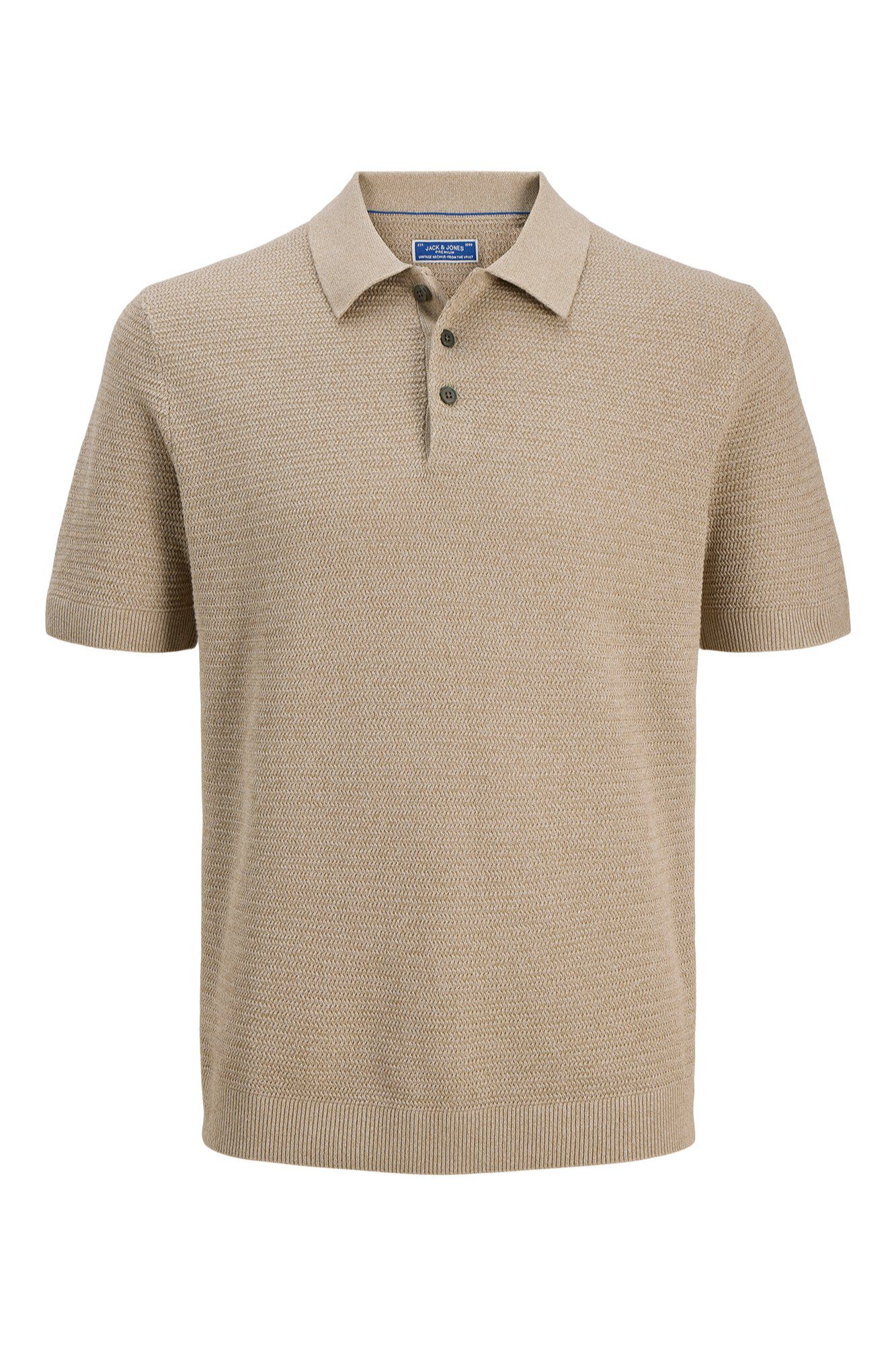 Jack & Jones Polo de malha em algod&atilde;o